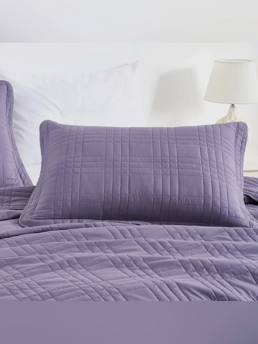 Lavender Queen 3 piece Quilt Set